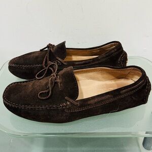 Koio Maranello in Brown ‎ Suede Shoes loafers Mens Size 10 M